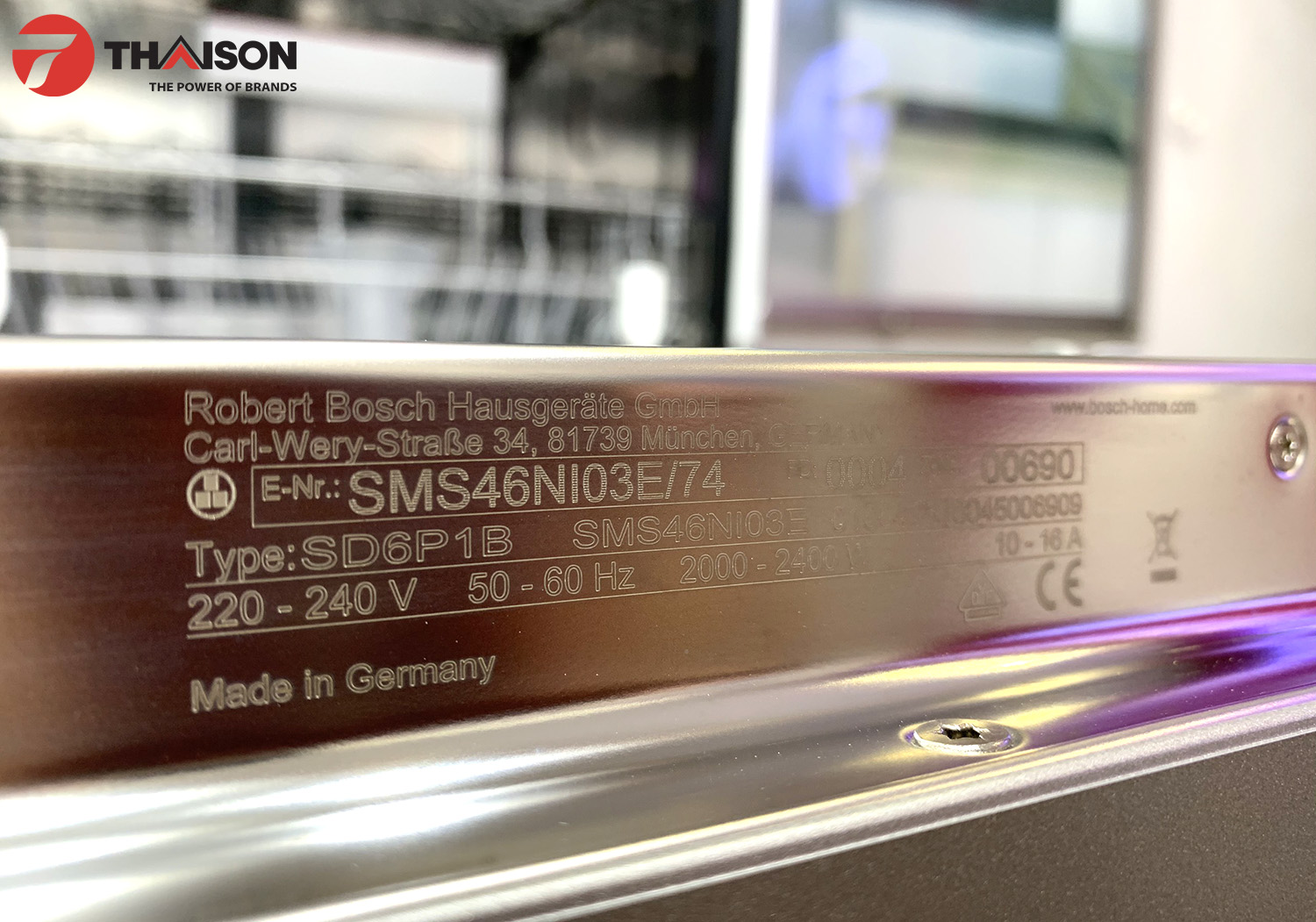 Máy rửa bát Bosch SMS46NI03E - Made in Germany aligncenter