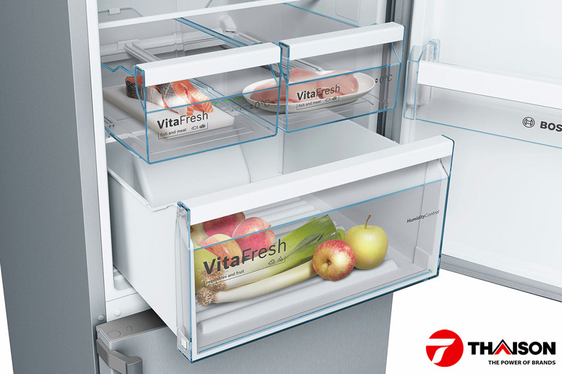 Công nghệ VitaFresh tủ lạnh Bosch aligncenter