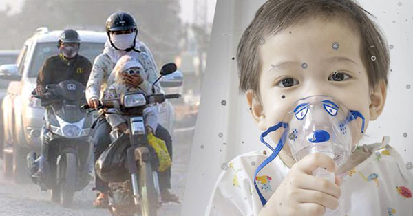 Số lượng trẻ nhỏ nhập viên tăng đột biến do ô nhiễm không khí tại Hà Nội aligncenter