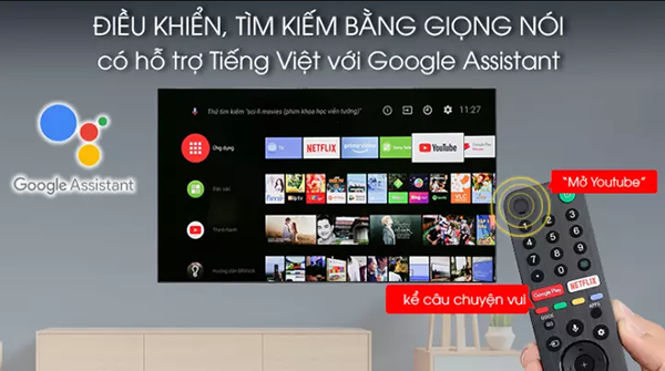 Tìm hiểu về trợ lý ảo Google Assistant trên nền tảng Android TV 9.0 aligncenter
