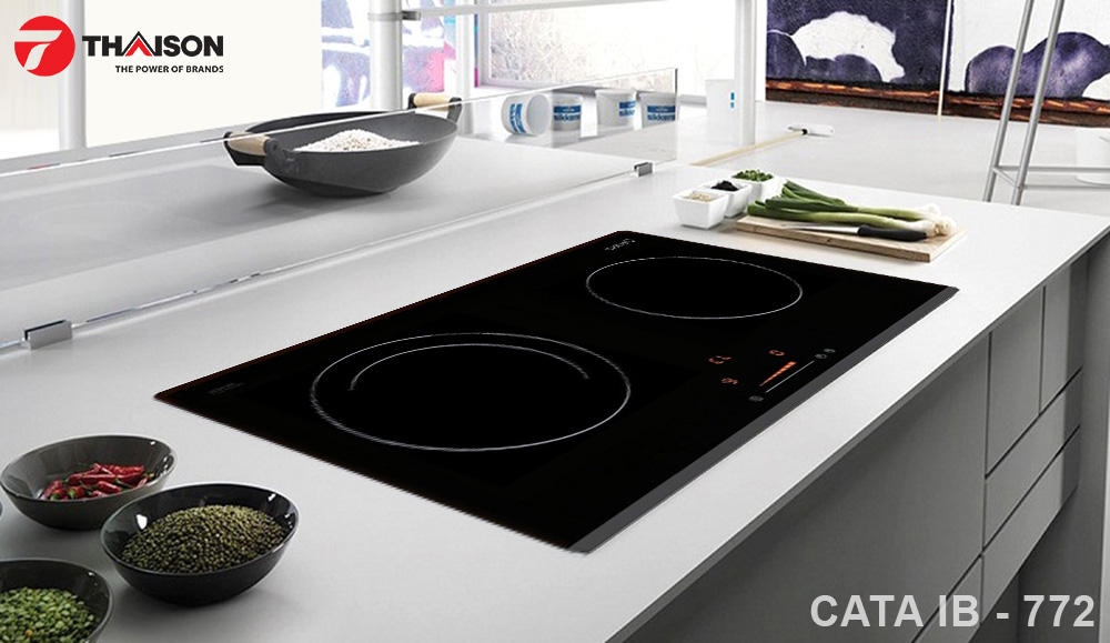 Bếp từ Cata IB – 772 trong không gian nhà bếp hiện đại. aligncenter