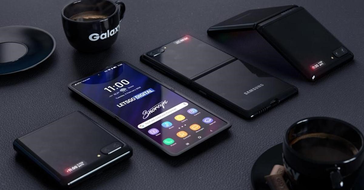 Điện thoại nắp gập Samsung Galaxy Z Flip aligncenter