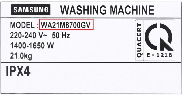 Hướng dẫn sử dụng máy giặt Samsung WA21M8700GV/SV