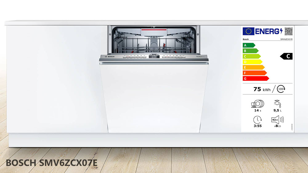 Máy rửa bát âm tủ Bosch SMV6ZCX07E model 2021. aligncenter