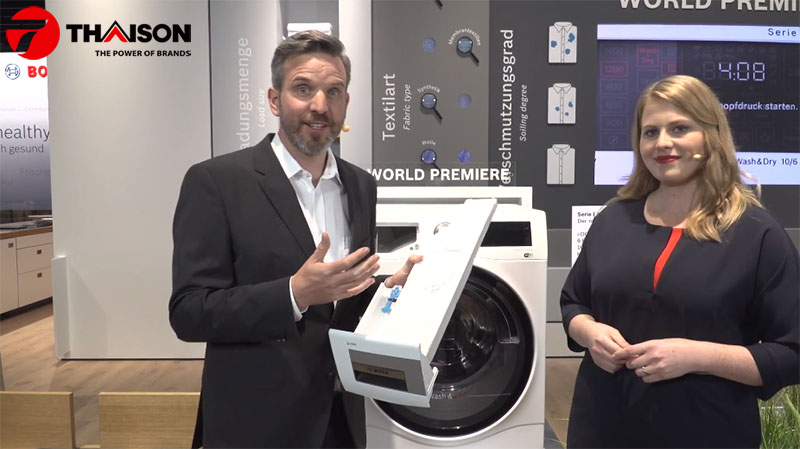 Máy giặt Bosch WAW32640EU sử dụng công nghệ I-Dos.
