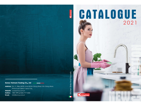 Catalogue thiết bị nhà bếp KONOX mới nhất