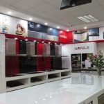 Showroom bếp với các thương hiệu nổi tiếng Bosch, Hafele,...