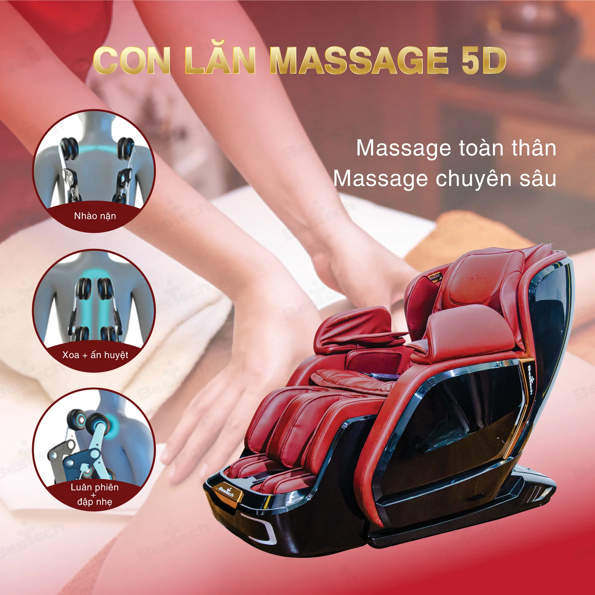 Ghe Massage Bestech B 433 5d