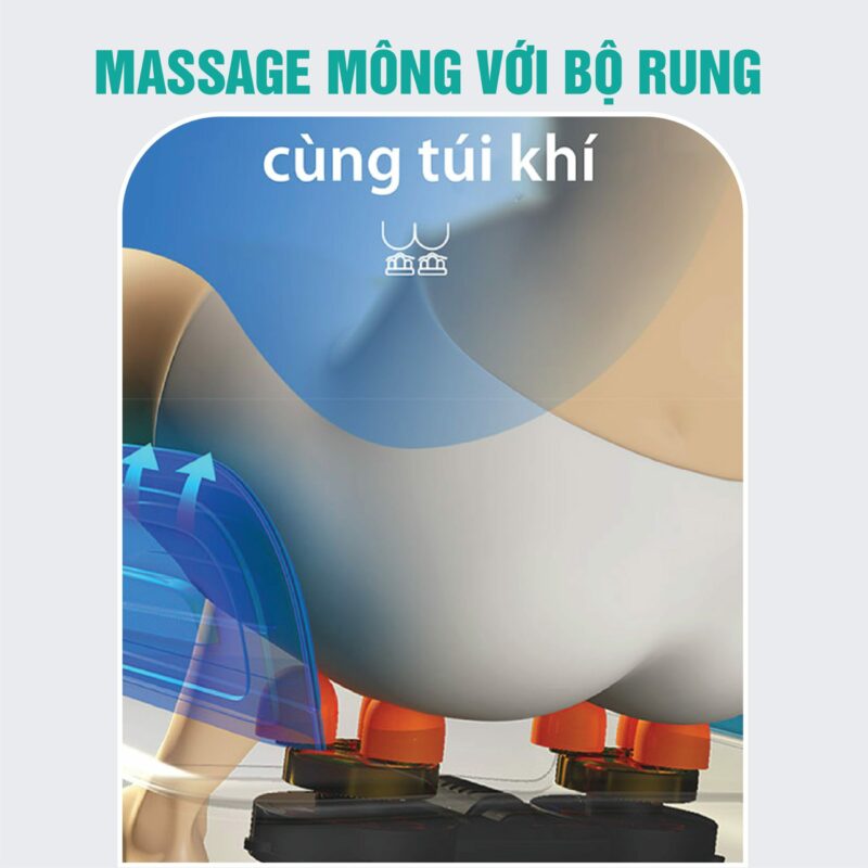Ghe Massage Bestech B 812 Rung Mong