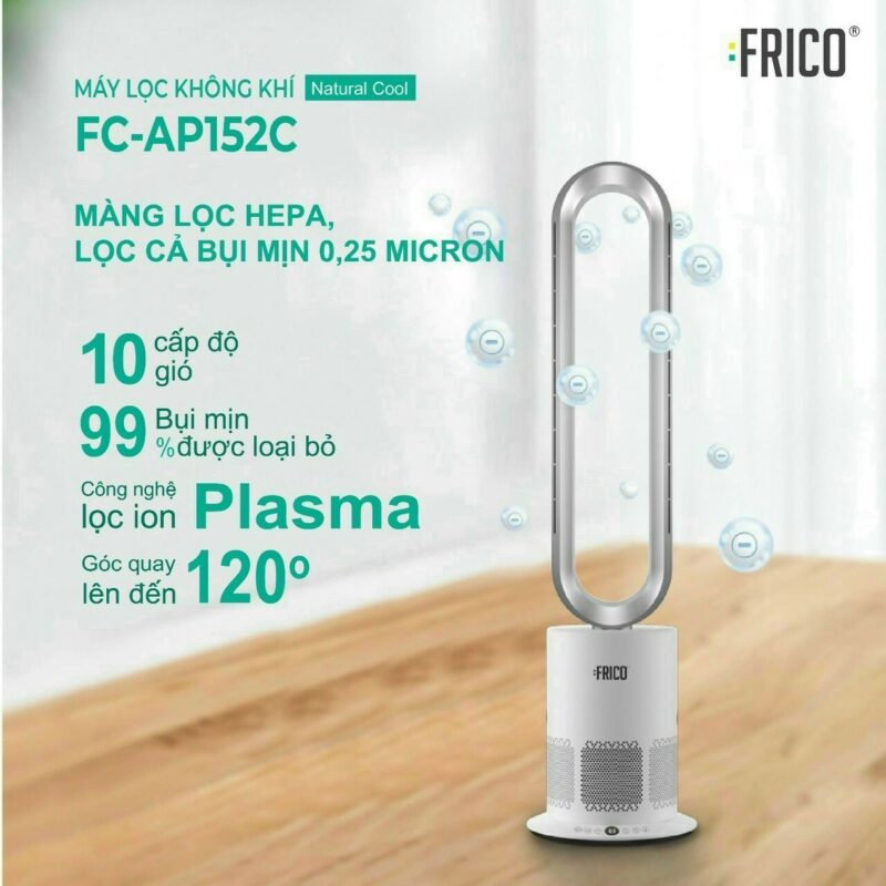 May Loc Khong Khi Frico Ap152c Nature Cool Air Purifier 1