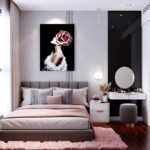 Mẫu phòng ngủ màu hồng sang trọng