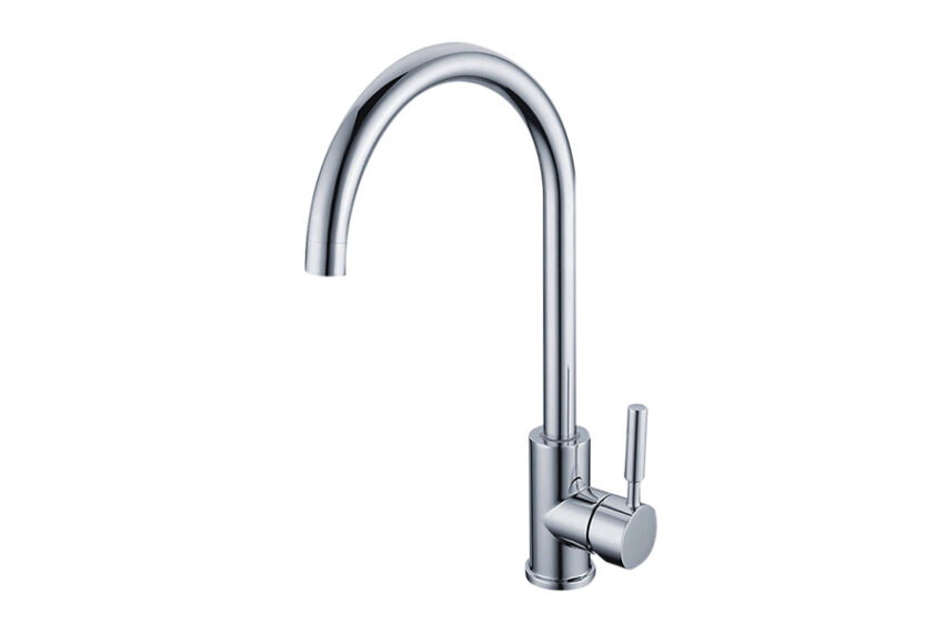 Vòi Rửa Bát S-K025 Eurosun - Đồng Mạ Crom, Nóng Lạnh, Bền Đẹp