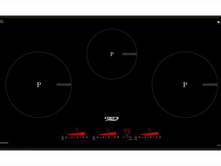 Bếp Từ Chef's EH-IH536 Inverter 3 Vùng Nấu - Chính Hãng, Giá Tốt
