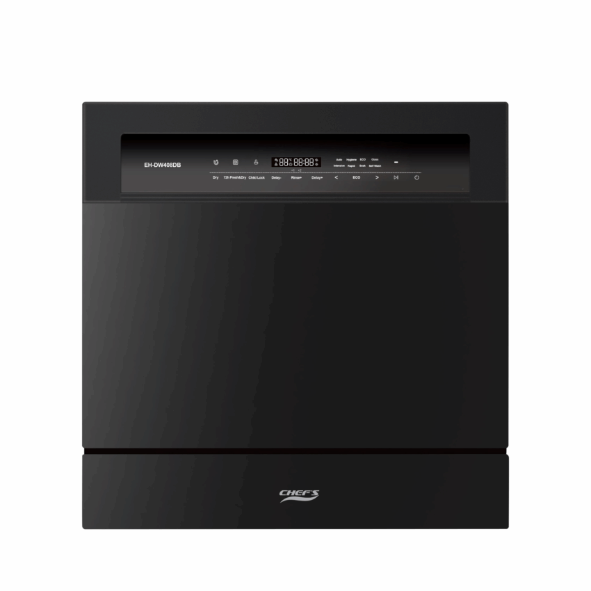 Máy Rửa Bát Chef's EH-DW408DB 10 Bộ - Nhỏ Gọn, Tiết Kiệm Nước