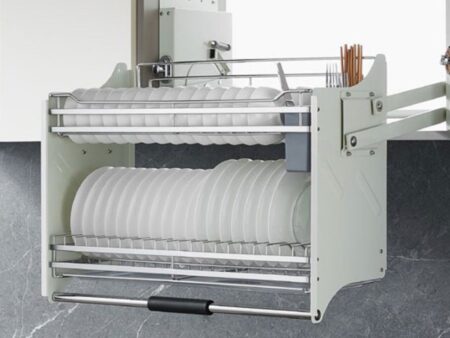 Giá Bát Đĩa Nâng Hạ Faster FSEB700S Inox 304 Cao Cấp - Chính Hãng
