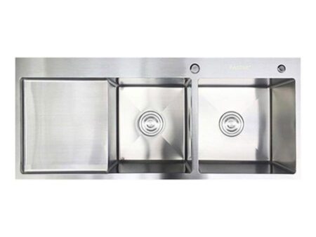 Chậu Rửa Bát Faster FS 11046HLS Inox 304 - Bàn Chờ Trái