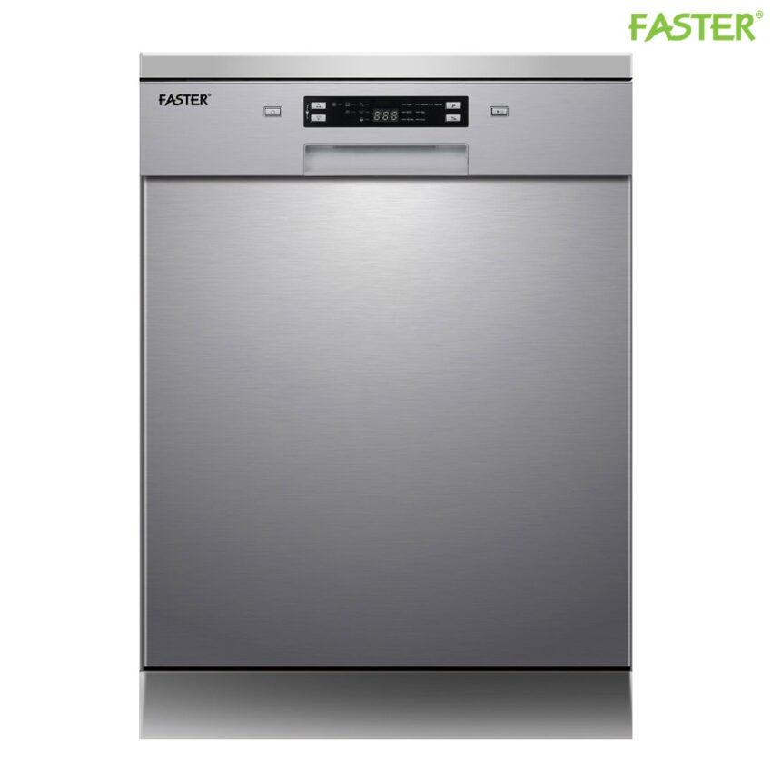 Máy Rửa Bát Faster ECO 6314S – Độc Lập, 15 Bộ, Sấy TurboDry™