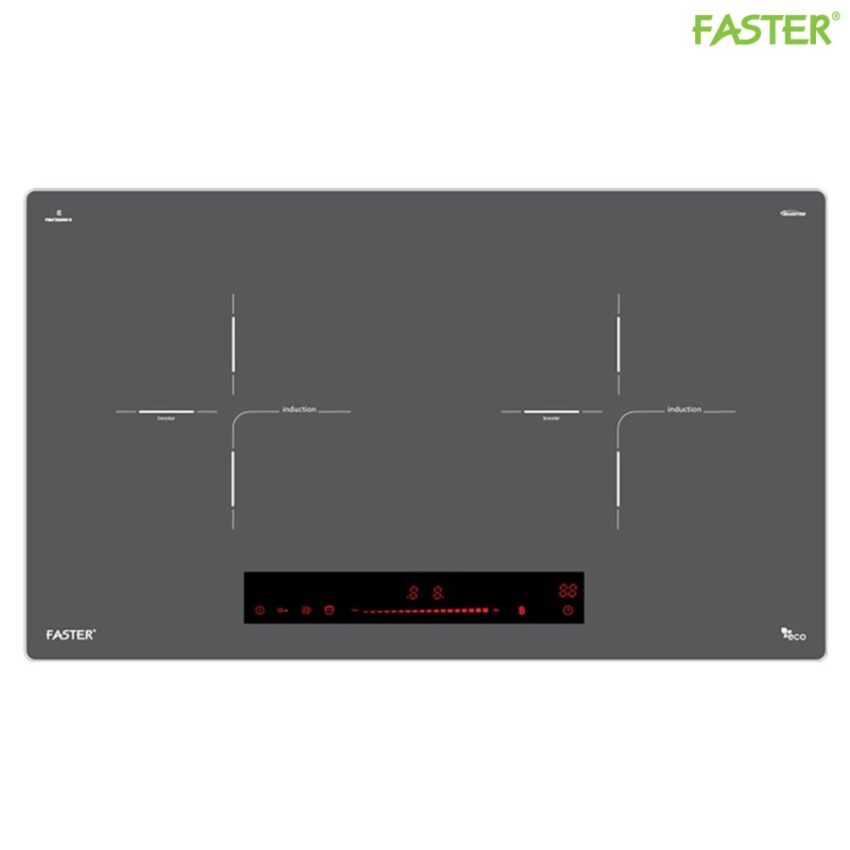 Bếp Từ Faster FS729I - Phím Ẩn, Mặt Kính Đen, Nhập Khẩu Malaysia