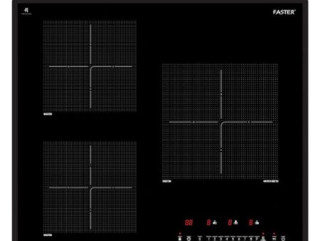 Bếp Từ Faster FS630SI Malaysia - 3 Vùng Nấu, Tiết Kiệm Điện Năng
