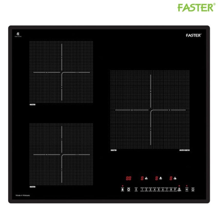 Bếp Từ Faster FS630SI Malaysia - 3 Vùng Nấu, Tiết Kiệm Điện Năng