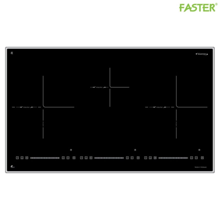 Bếp Từ 3 Vùng Nấu Faster FS773E Nhập Khẩu Malaysia | Chính Hãng