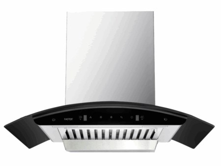 Máy Hút Mùi Faster FS CH755S - Toa Kính, Cảm Ứng, Sạch Tự Động