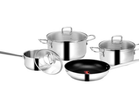 Bộ Nồi Chảo Cao Cấp Eurosun MC1603-Titanium - Chất Lượng Bền Bỉ