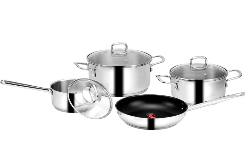 Bộ Nồi Chảo Cao Cấp Eurosun MC1603-Titanium - Chất Lượng Bền Bỉ