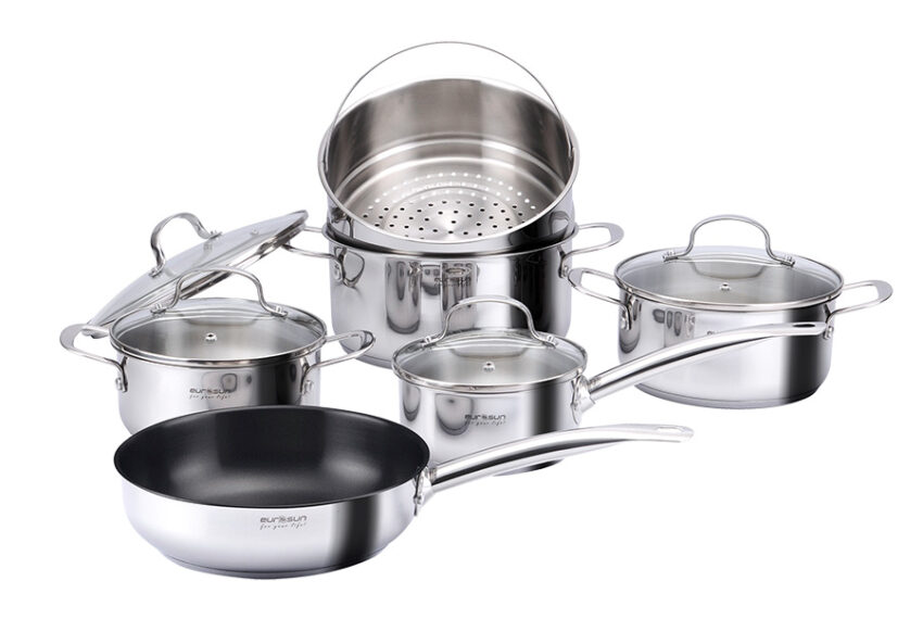 Bộ Nồi Chảo Eurosun MC1608-PASSION Cao Cấp - Chuẩn Bếp Gia Đình Việt
