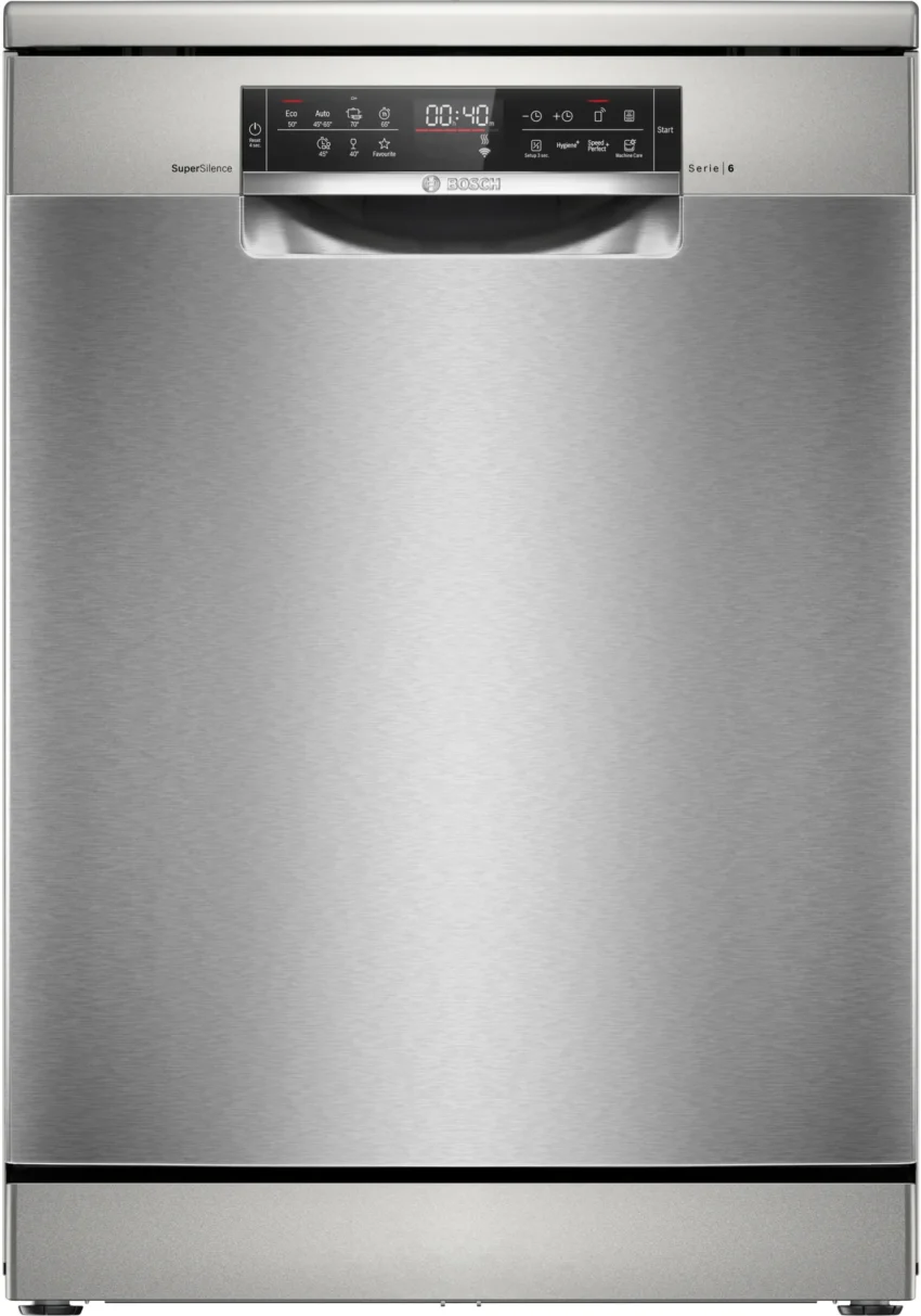 Máy Rửa Chén Độc Lập Bosch SMS6ZCI37Q - Sấy Zeolith, Vận Hành Êm Ái