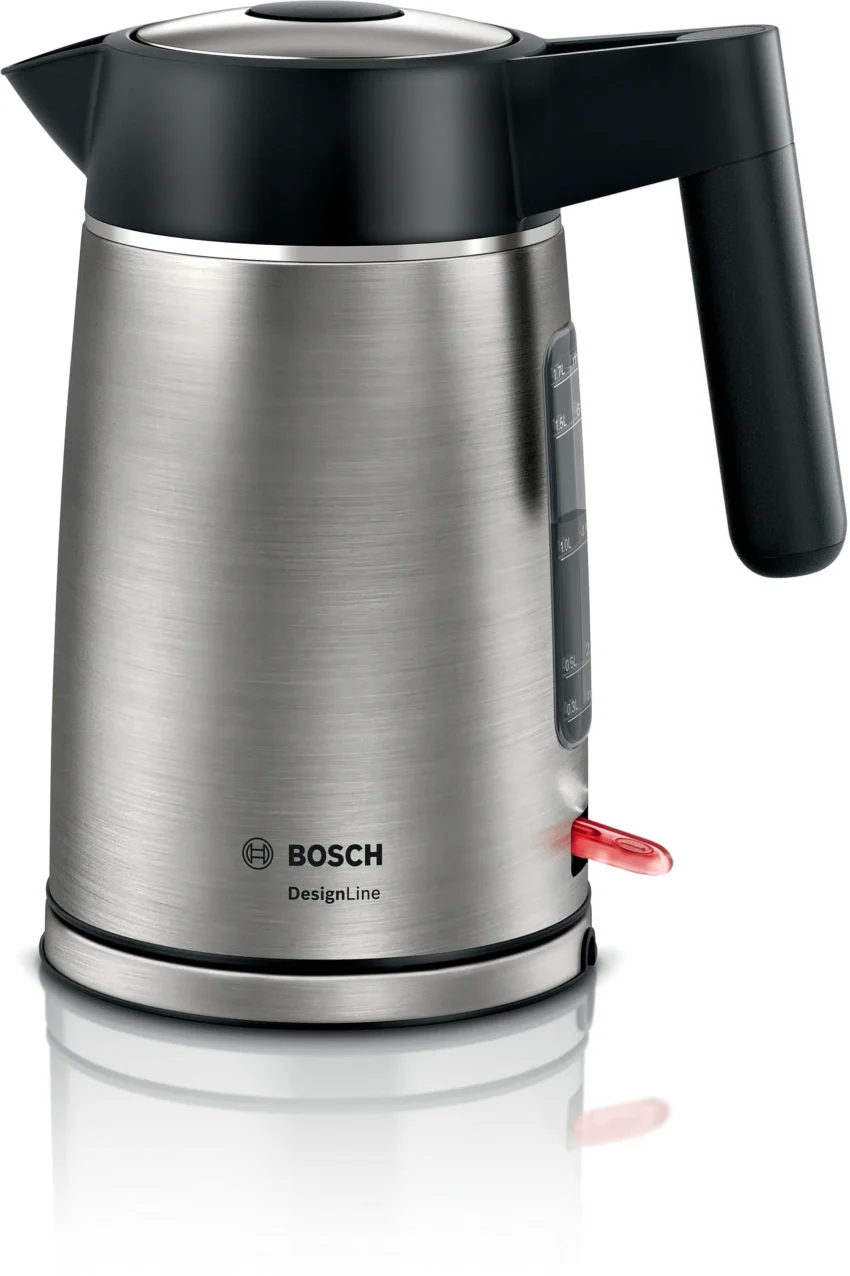 Ấm Đun Nước Bosch TWK5P480 DesignLine Thép Không Gỉ - Chất Lượng Cao