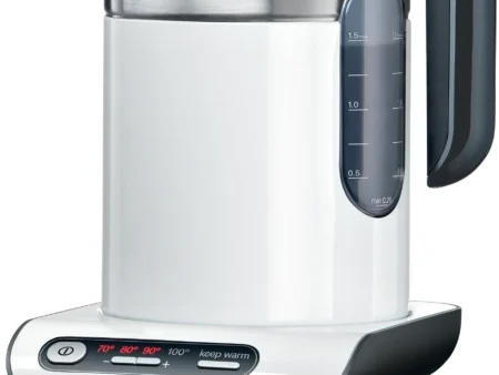 Ấm Siêu Tốc Bosch TWK8611P Styline Trắng - An Toàn, Tiện Lợi