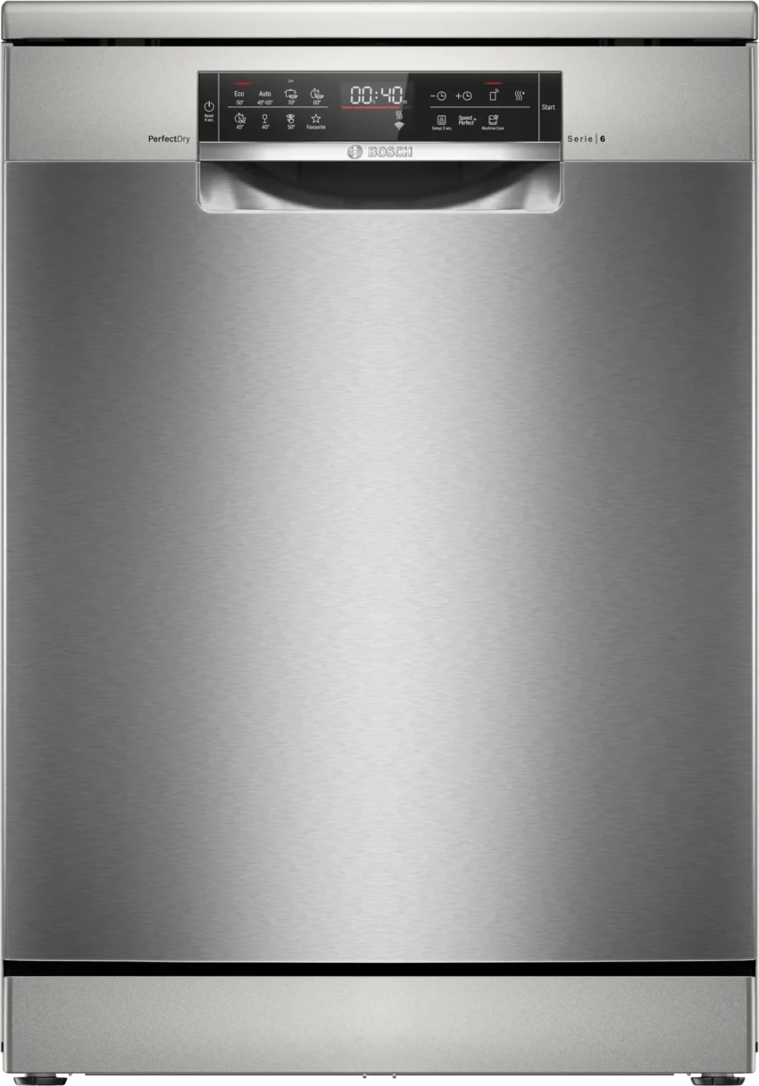 Máy Rửa Bát Bosch SMS6ZCI85M Serie 6 Độc Lập Inox - Công Nghệ Zeolith