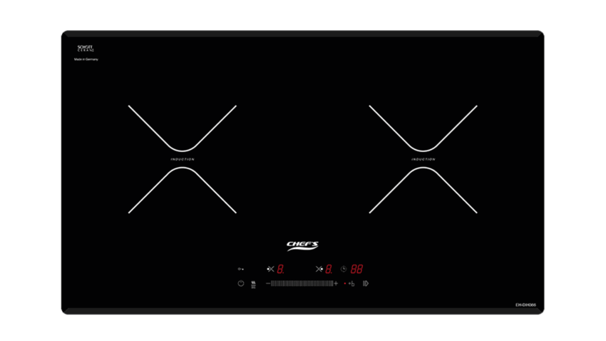 Bếp Từ Chef's EH-DIH366 Chính Hãng - Công Suất 4800W, Mặt Kính Schott
