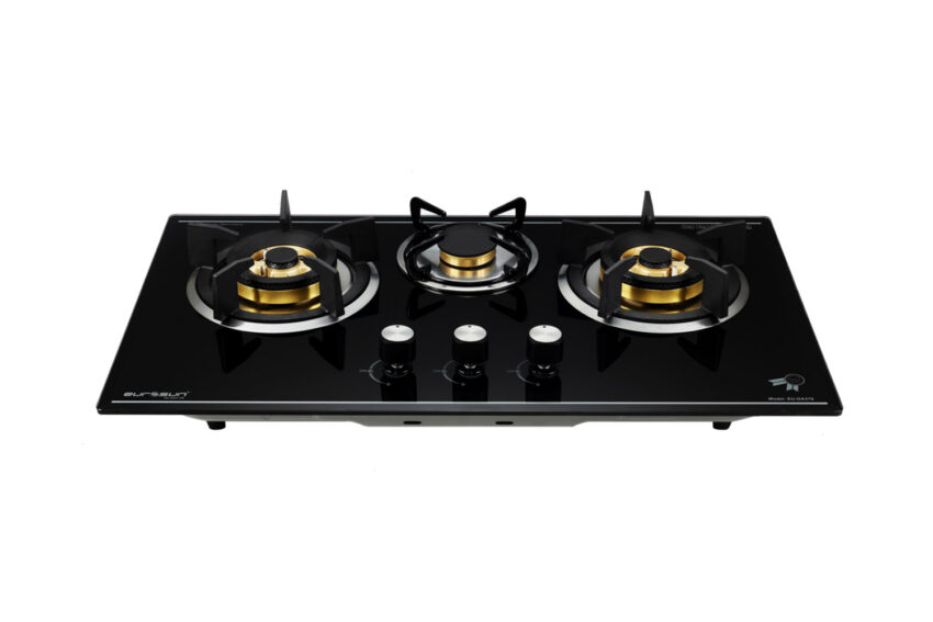 Bếp Gas Âm EU-GA378 Eurosun | 3 Lò Nấu, An Toàn, Tiết Kiệm Gas