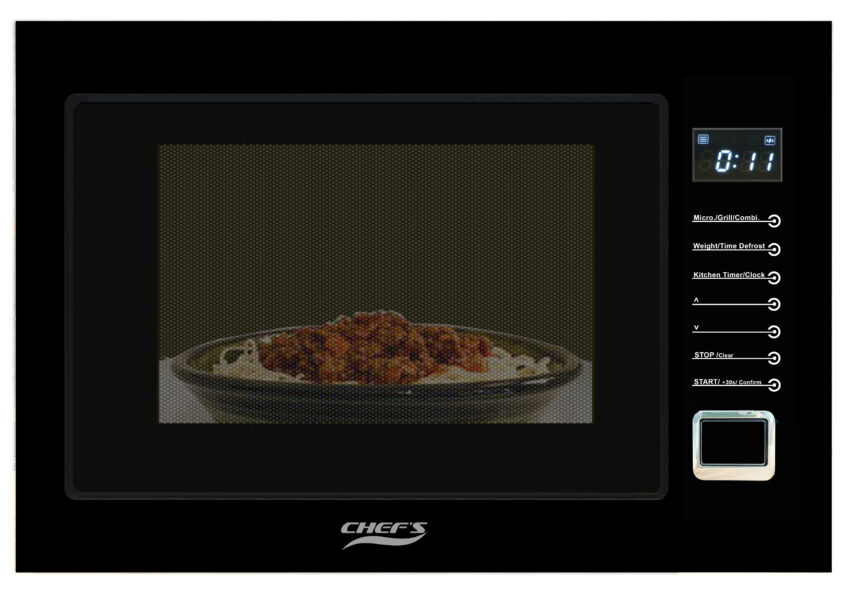 Lò Vi Sóng Chef's EH-MW801B Âm Tủ 25L Kèm Nướng - Chính Hãng