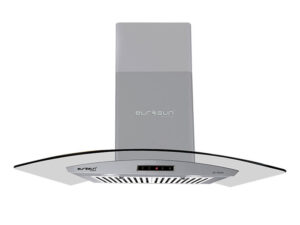 Máy Hút Mùi Eurosun EH-90K26S Kính Cong Hiện Đại, Êm Ái