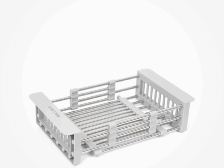 Rổ Đựng Chén Dĩa CS 50 Malloca Inox Kéo Giãn - Bền Đẹp, Tiện Lợi