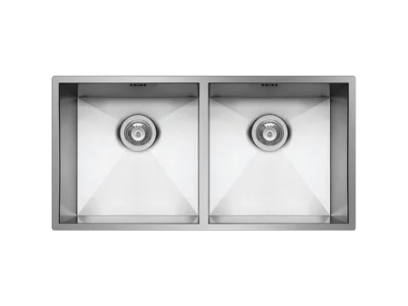 Chậu Rửa Đôi Pyramis Tetragon 2B Inox 304 Cao Cấp - Chính Hãng