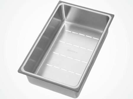 Rổ Inox L-11 Malloca Cao Cấp - Thép 304 Bền Bỉ, Chống Mùi
