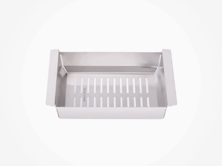 Rổ inox L-23 Malloca - Inox Cao Cấp, Bền Đẹp Cho Bếp Việt