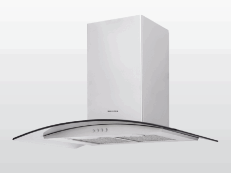 Máy Hút Mùi Áp Tường Malloca MC 750E - Inox Kính, Công Suất Cao