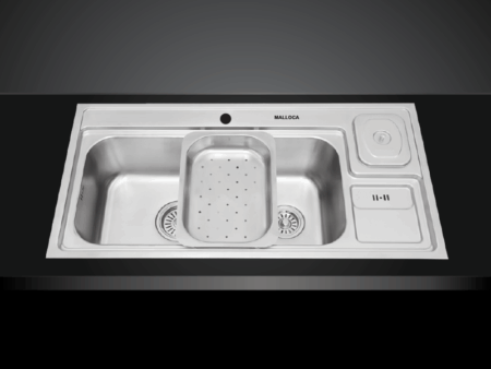 Chậu Rửa Chén MS 8809 N Inox 304 Cao Cấp - Malloca Chính Hãng