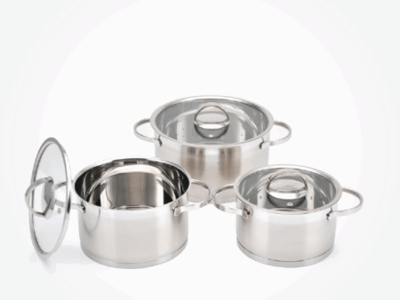 Bộ Nồi TE-025 Malloca Cao Cấp - Inox 304, Đa Năng Cho Mọi Bếp