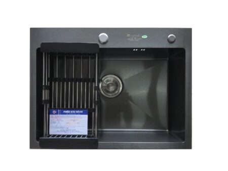 Chậu Rửa Bát Kagol Inox Phủ Nano KT60X45X24 - Cao Cấp, Bền Đẹp