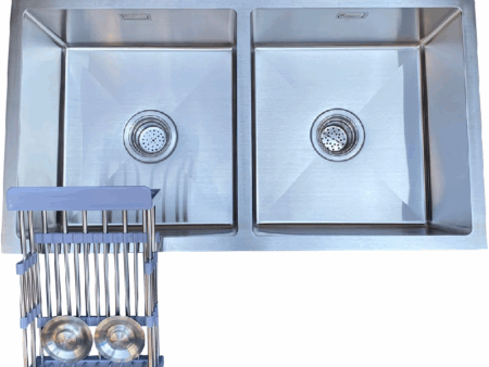 Chậu Rửa Bát Âm Bàn Kagol Inox 304 KT82X45X24CM Cao Cấp