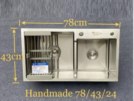 Chậu Rửa Bát Inox Kagol Handmade - Bền Đẹp, Sang Trọng, Giá Tốt