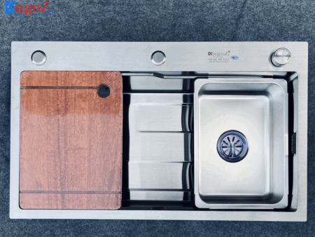 Chậu Rửa Bát Inox Kagol Xả Xoáy - Bền Đẹp, Sang Trọng Cho Mọi Bếp