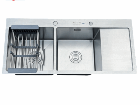 Chậu Rửa Bát Kagol Hai Hố Inox 304 KAGOL-100X45X24CM - Bền Đẹp, Giá Tốt