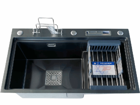 Chậu Rửa Bát Kagol Nano Đen 1 Hố: Bền, Đẹp, Tiện Lợi
